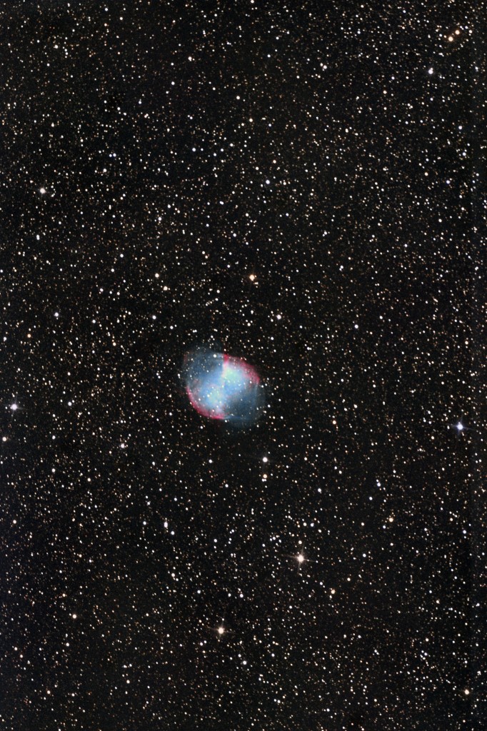 Hmlovina Činka ,M27, nebula ,
